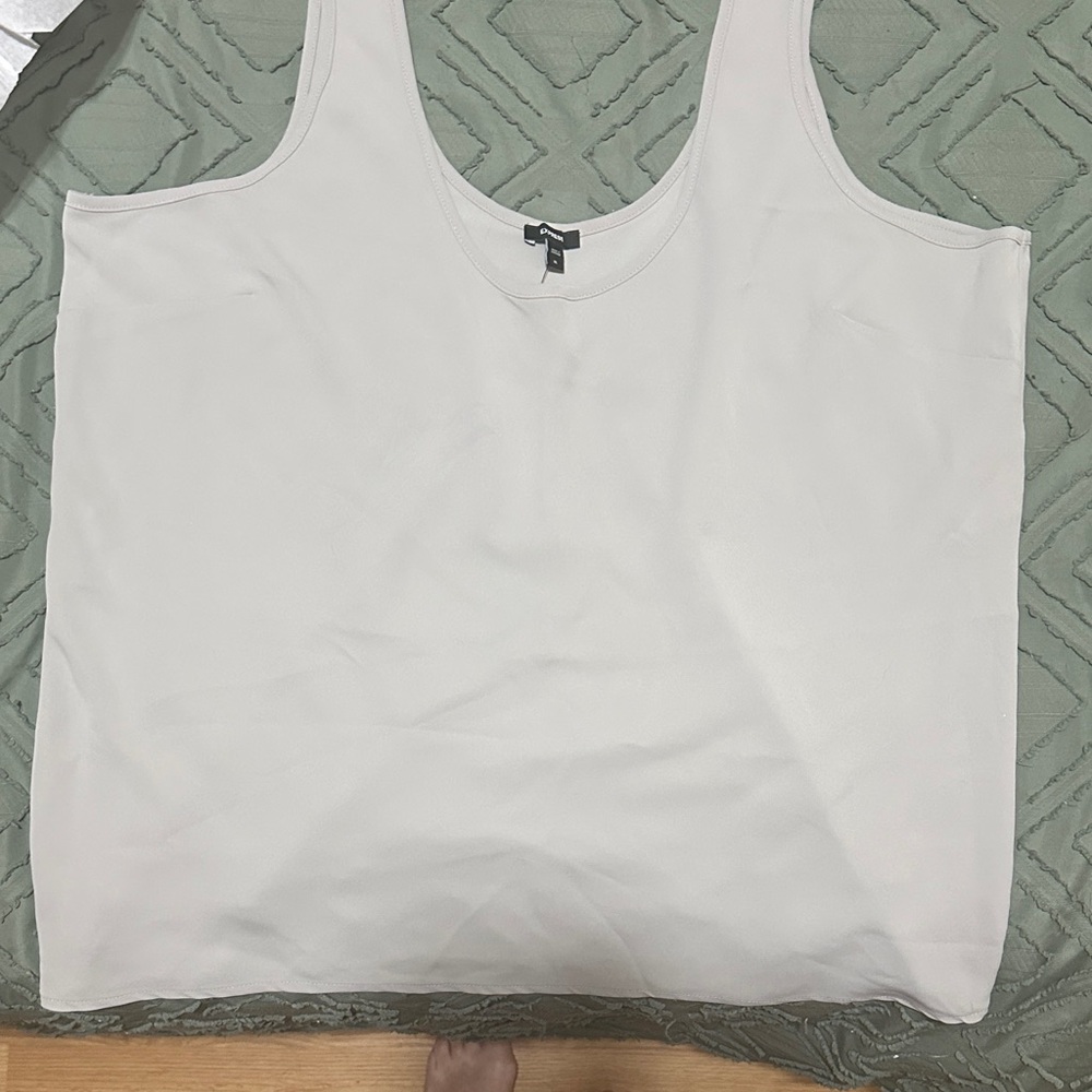 Women's Grey Dress Tank Top